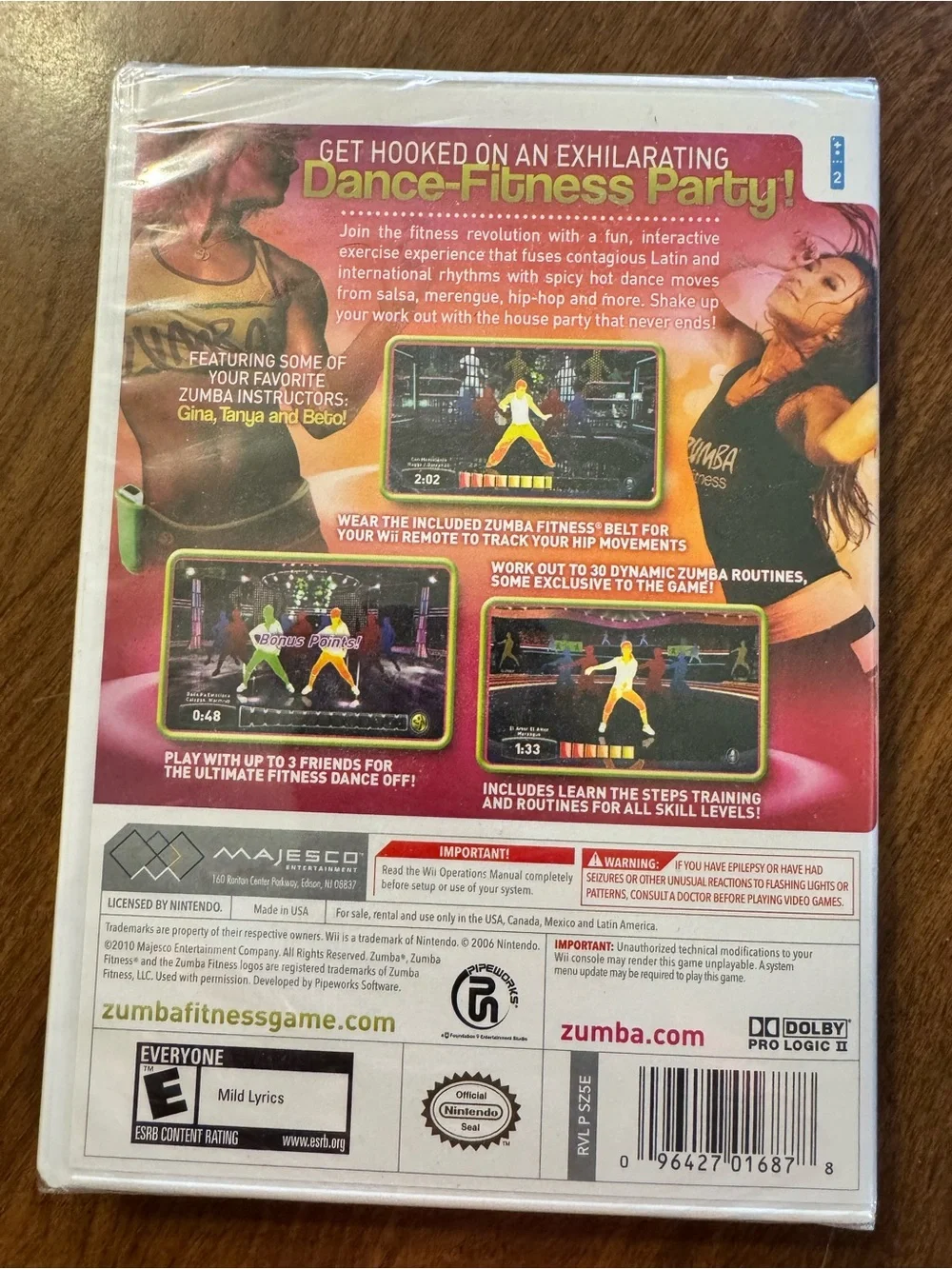 Zumba Fitness Wii Game